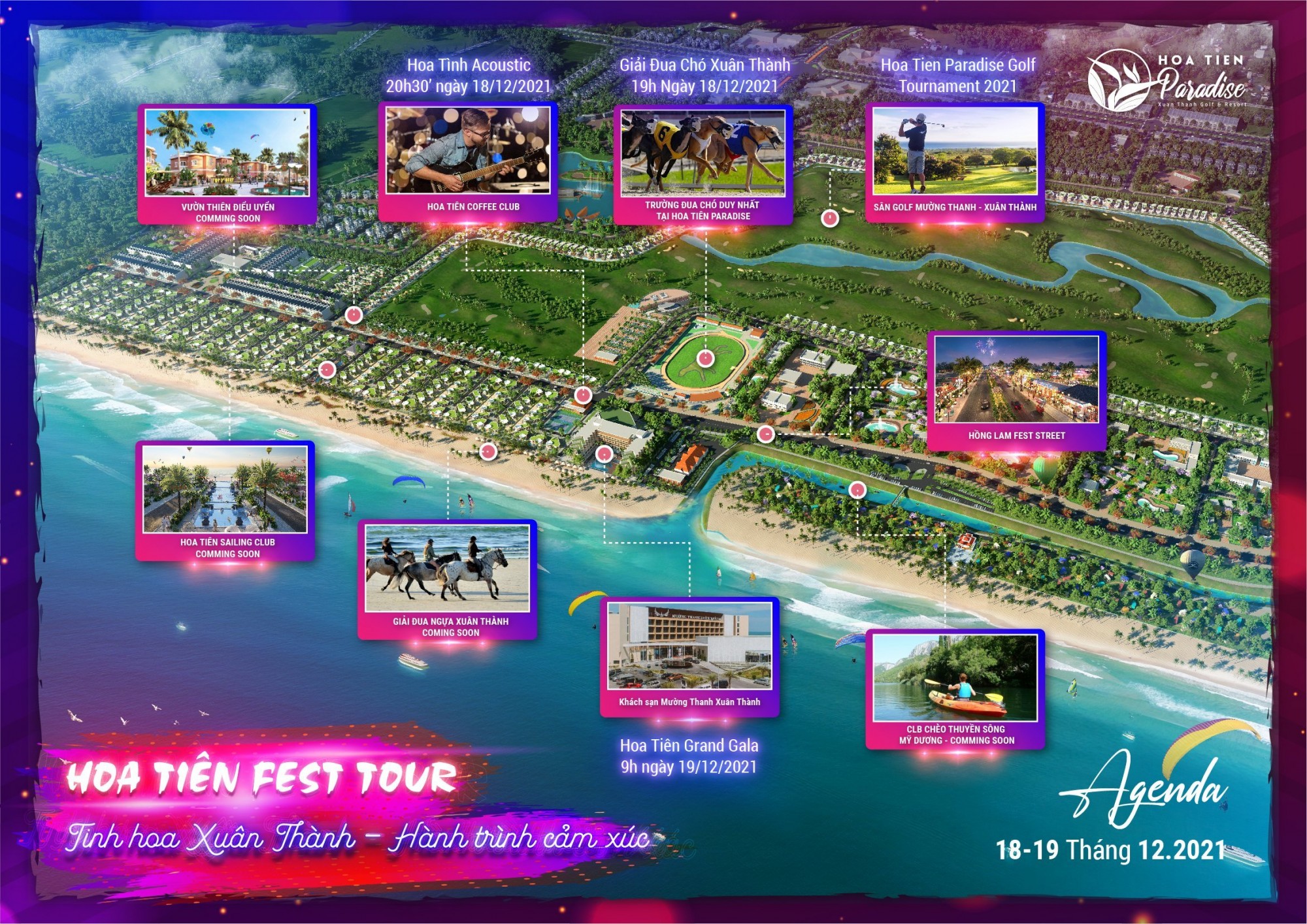 Bùng nổ chuỗi sự kiện đặc sắc chỉ có tại Hoa Tiên Fest Tour